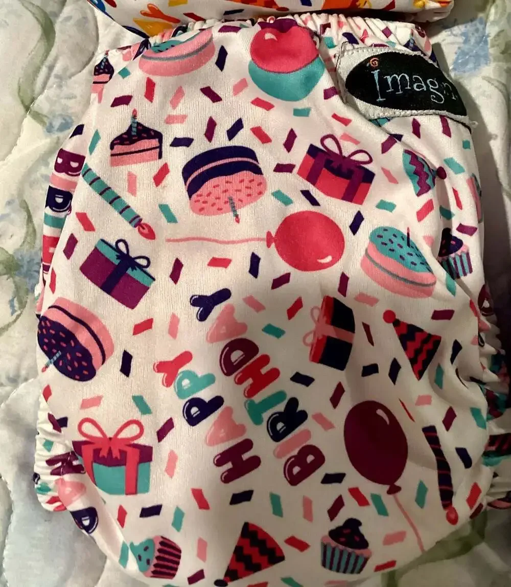 Imagine Baby Cloth Diaper Covers, Set of 4